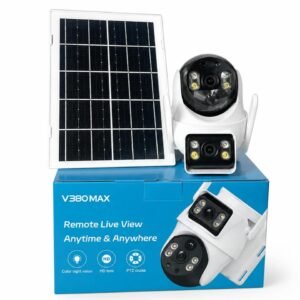 V380 MAX Dual-Lens Solar PTZ Camera