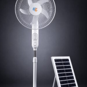 Solar Rechargeable Standing Fan